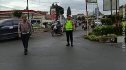 Kapolres Karo Pimpin Gatur Pagi di Simpang Tiga Masjid Agung Kabanjahe, Wujudkan Polisi Hadir di Tengah Masyarakat