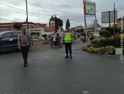 Kapolres Karo Pimpin Gatur Pagi di Simpang Tiga Masjid Agung Kabanjahe, Wujudkan Polisi Hadir di Tengah Masyarakat