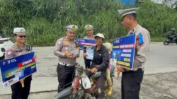 Hari Kedua Operasi Patuh Toba 2026, Satlantas Polres Karo Gencarkan Edukasi Pengendara Lewat Radio dan Turun ke Jalan