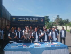 Polda Sumut Gagalkan Pengiriman 144 Ballpress Ilegal Senilai Rp432 Juta di Tol Sergai